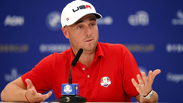 Justin Thomas ignoring criticism of Ryder Cup inclusion