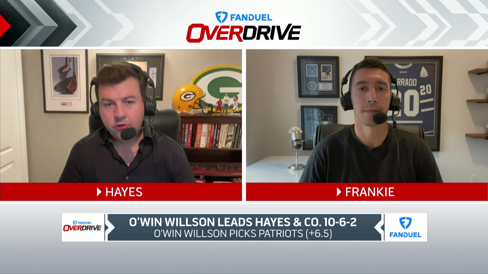 OverDrive on X: ICYMI: The Week 6 #NFL picks from Team @HayesTSN