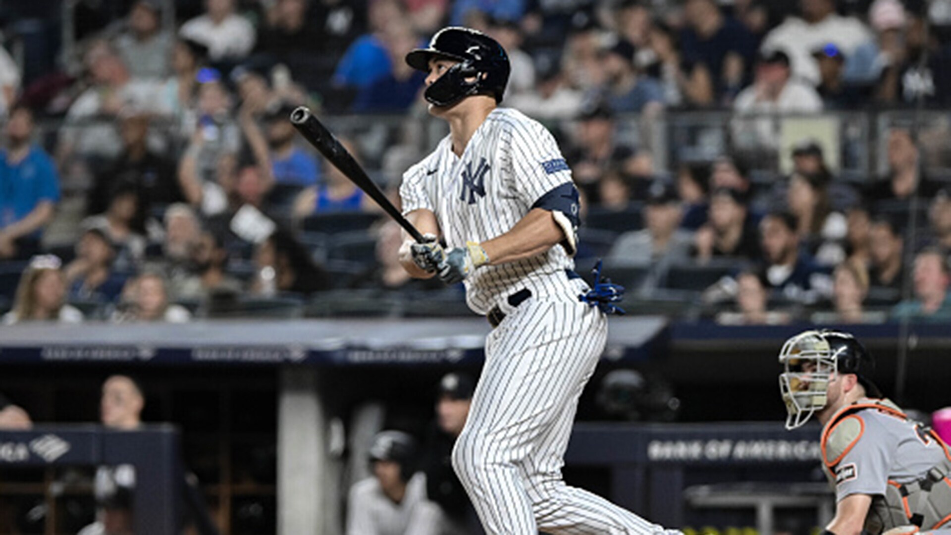 Stanton hits his 400th home run to lead Cole and the Yankees to a 5-1  victory over the Tigers