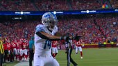 Amon-Ra St Brown scores first touchdown of 2023 NFL season after Lions'  fake punt