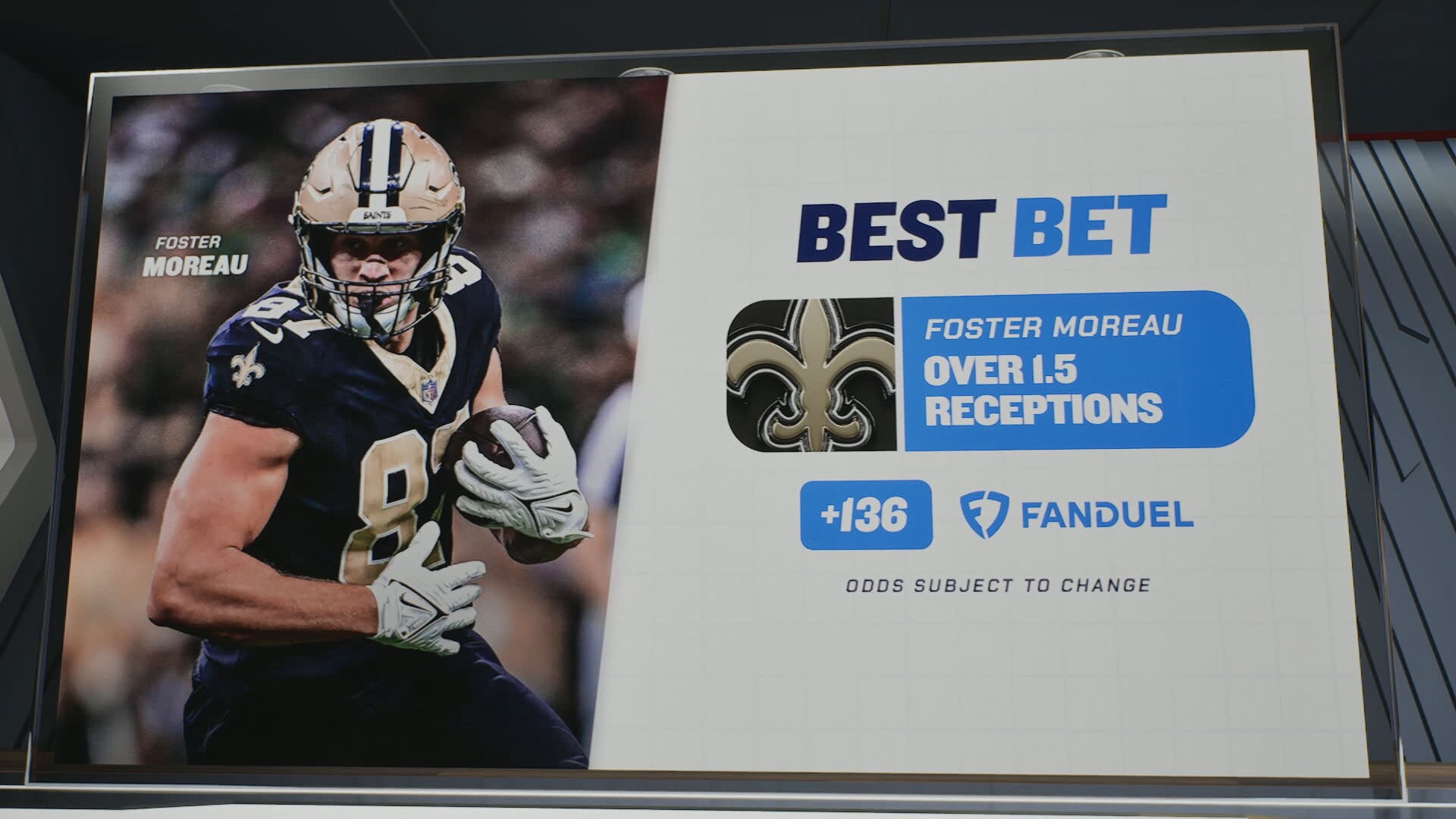 FanDuel Primetime Sanchez's Best Bet for Broncos vs. Saints Video TSN