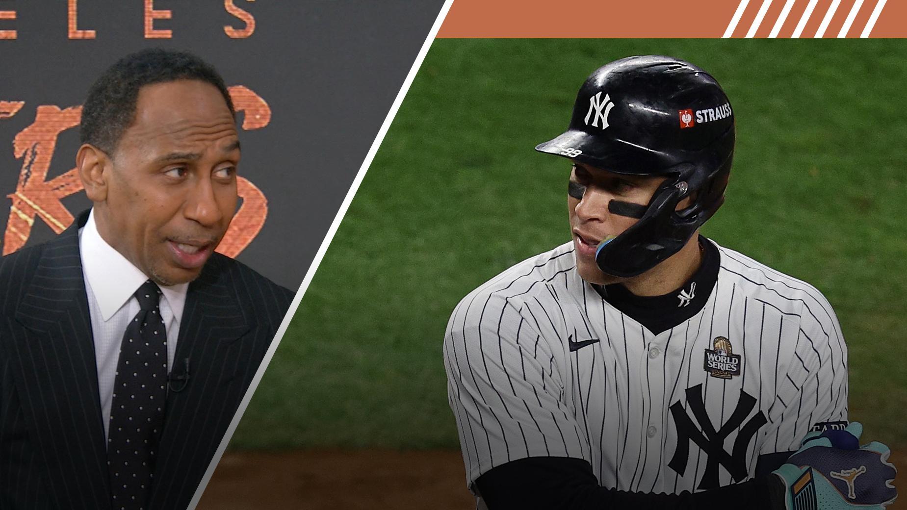 Stephen A Calls Out Aaron Judge For His atrocious Postseason Video Stephen A Calls Out Aaron Judge For His atrocious Postseason Video
