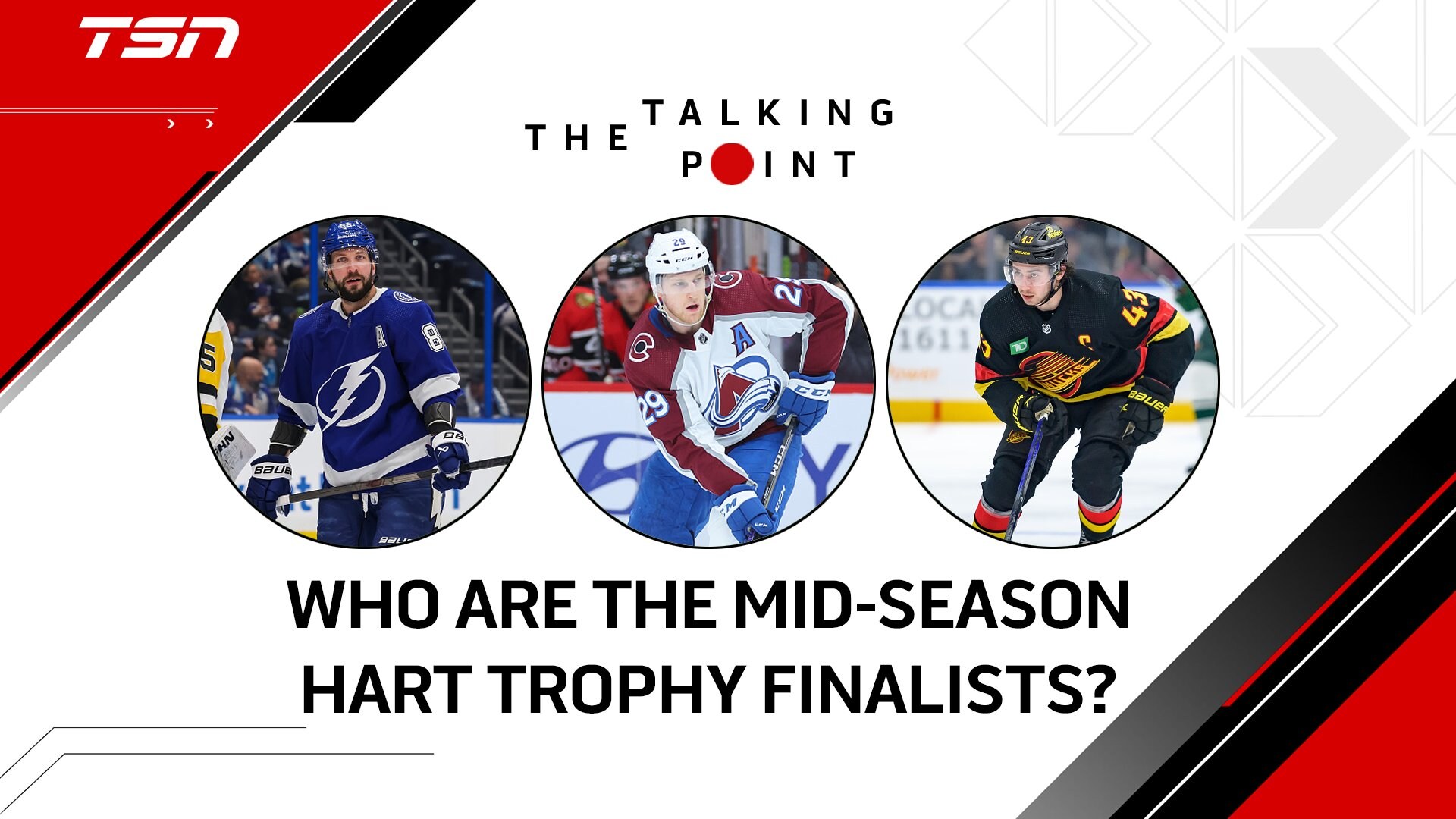 The Talking Point Who are the midseason Hart Trophy finalists