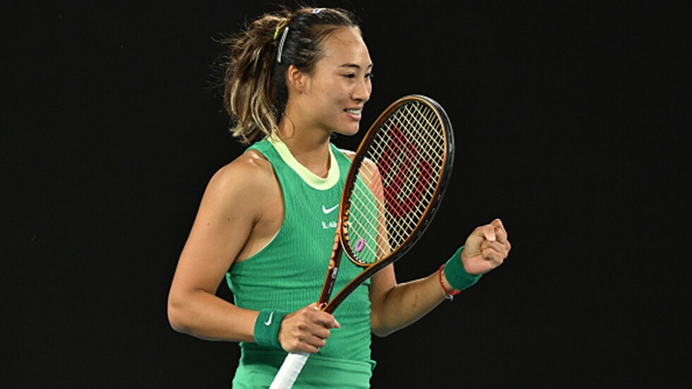 Zheng Reaches First Grand Slam Final With Victory Over Yastremska