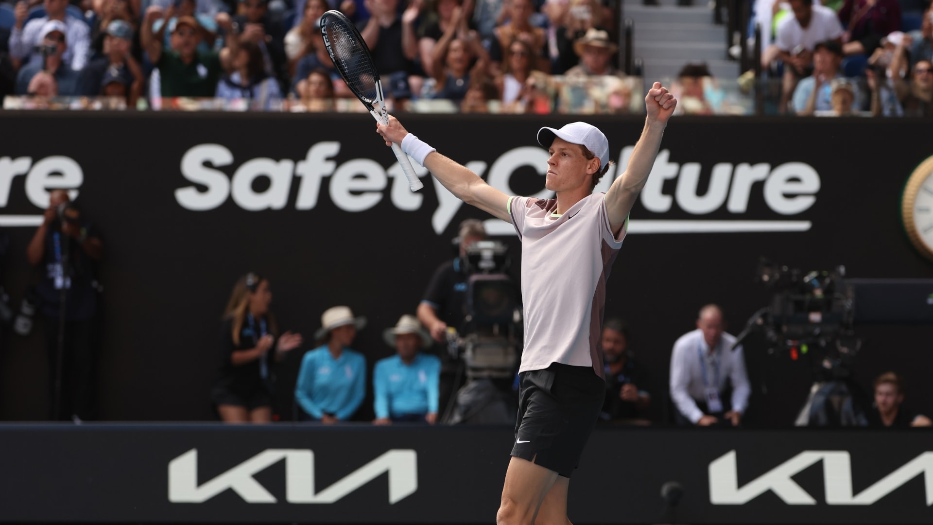 Jannik Sinner prepares for his first major final as he faces Daniil Medvedev  in Australia