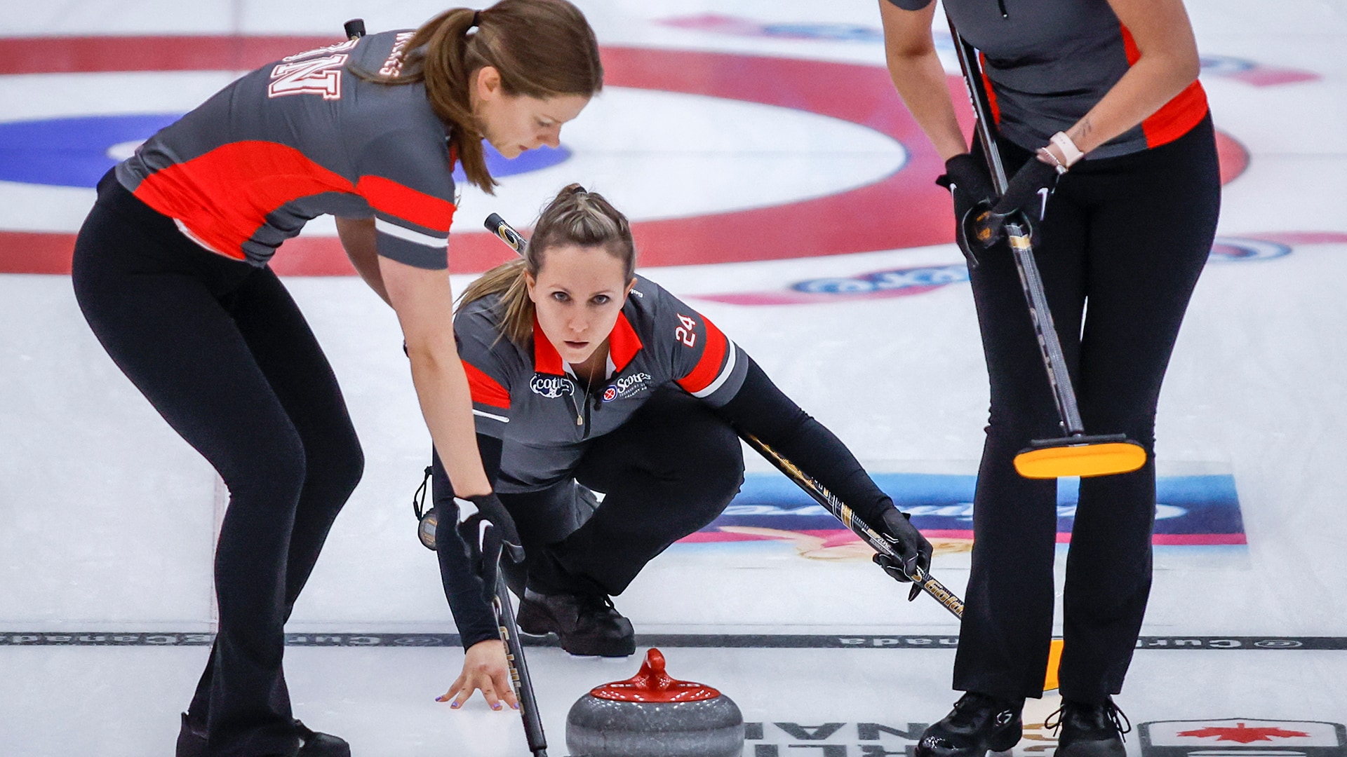 Scotties Tournament of Hearts Draw 12 Ontario (Homan) 7, Manitoba