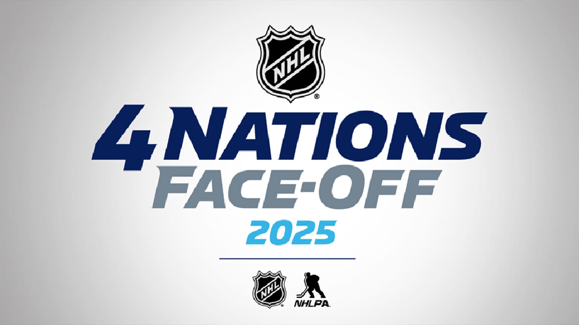 NHL and NHLPA announce 4 Nations FaceOff tournament to be played in 2025