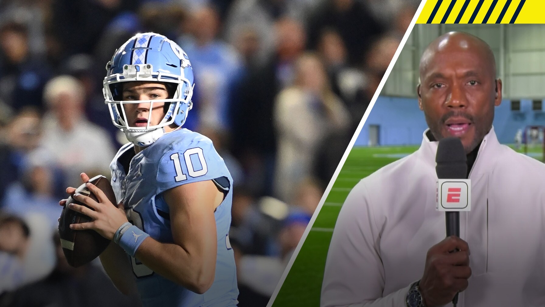 How will Drake Maye perform at UNC's pro day? Video TSN