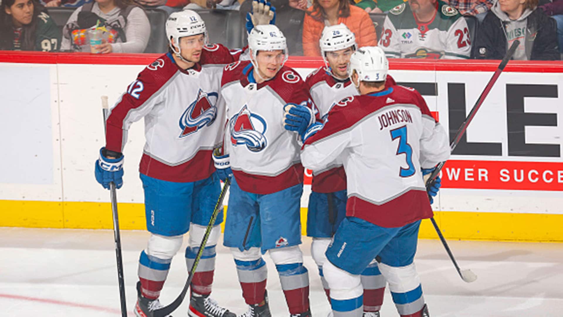 NHL: Avalanche 5, Wild 2