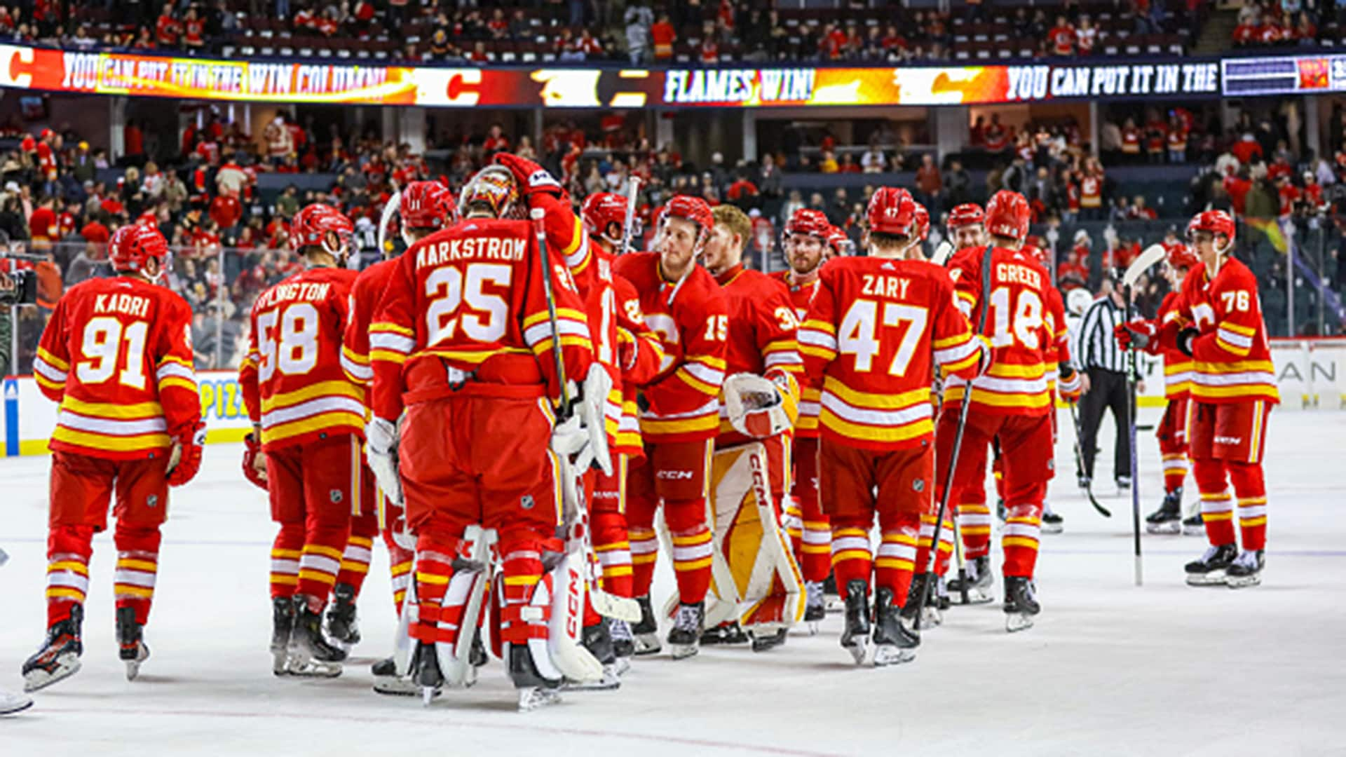 Flames not ready to throw in the towel on season despite long odds to