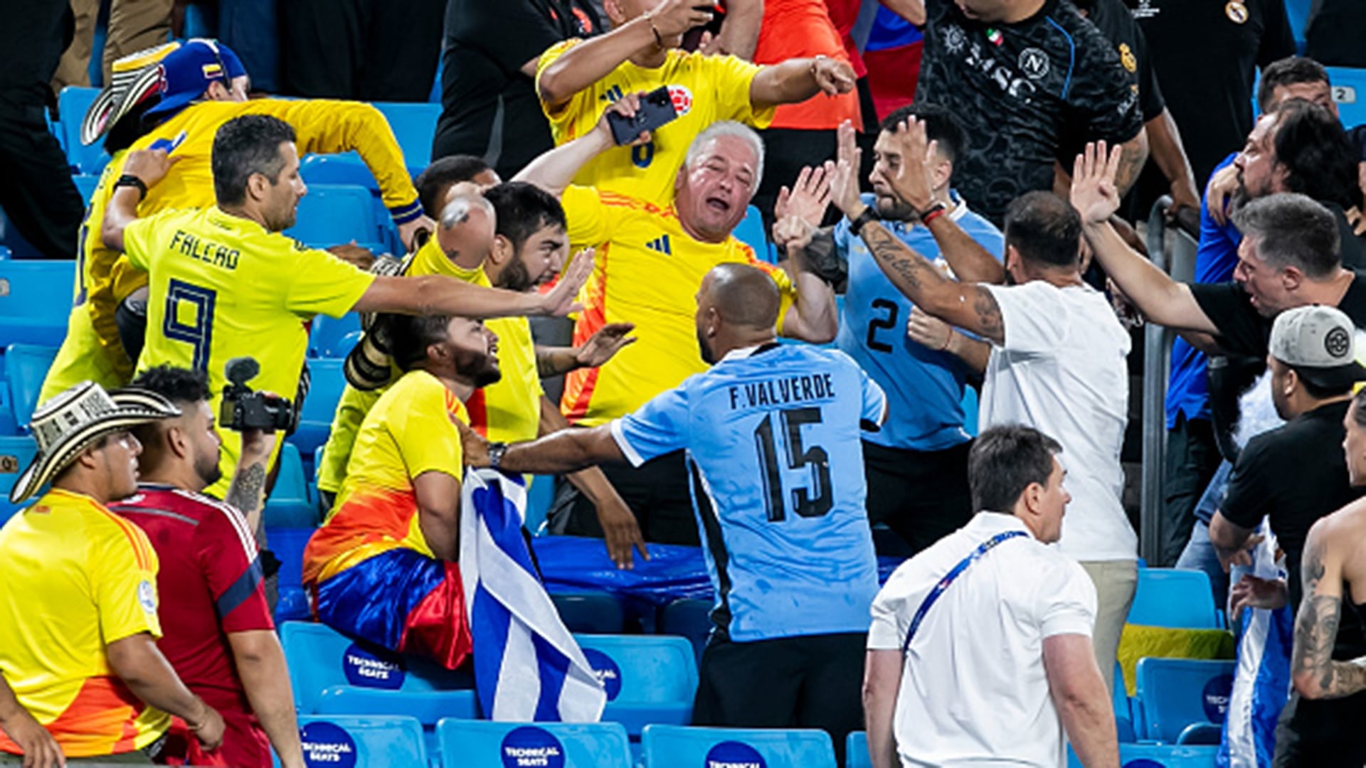 CONMEBOL opens investigation into brawl after Uruguay-Colombia match