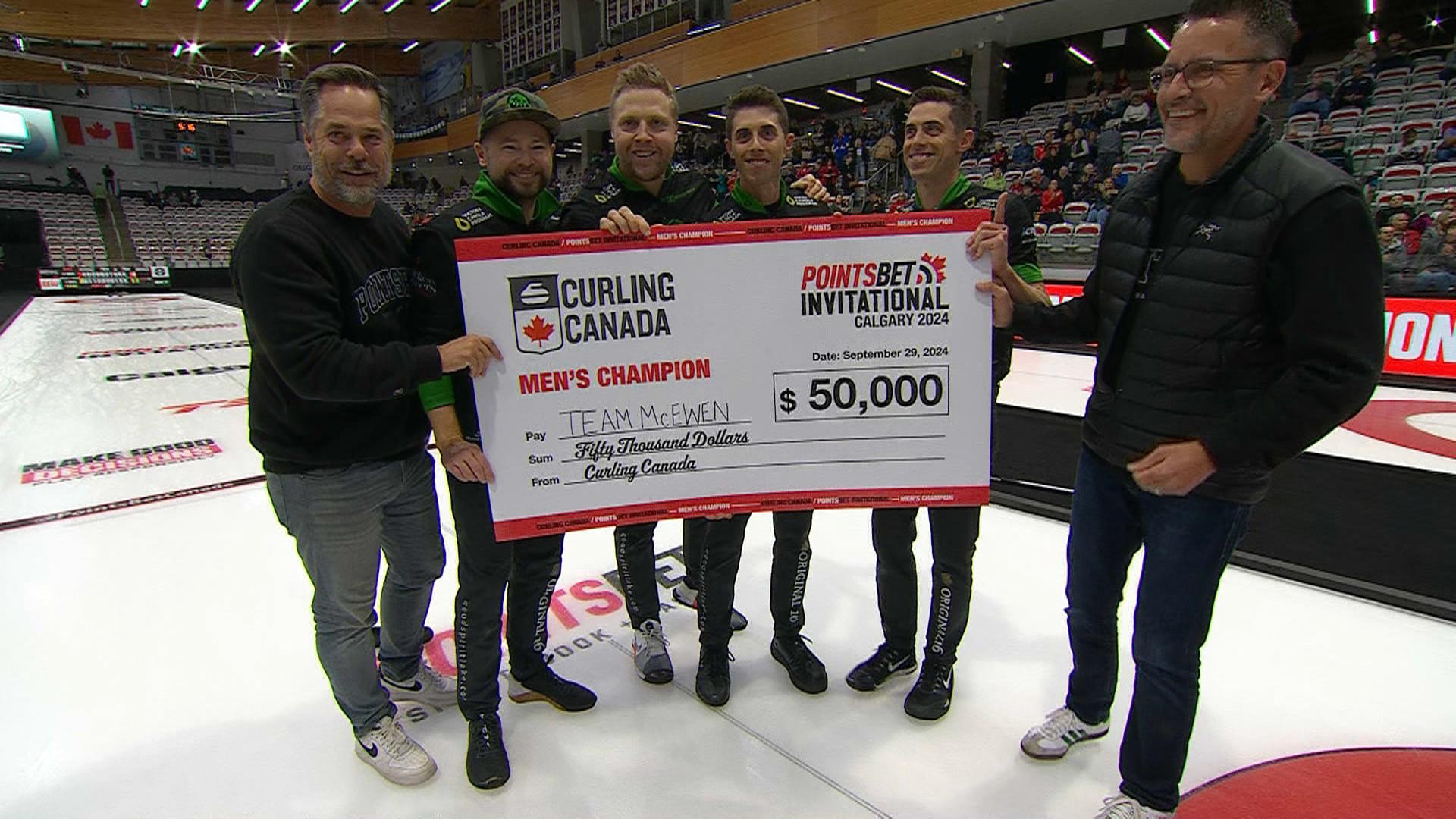 PointsBet Invitational Men's Final Team McEwen 8, Team Gushue 3