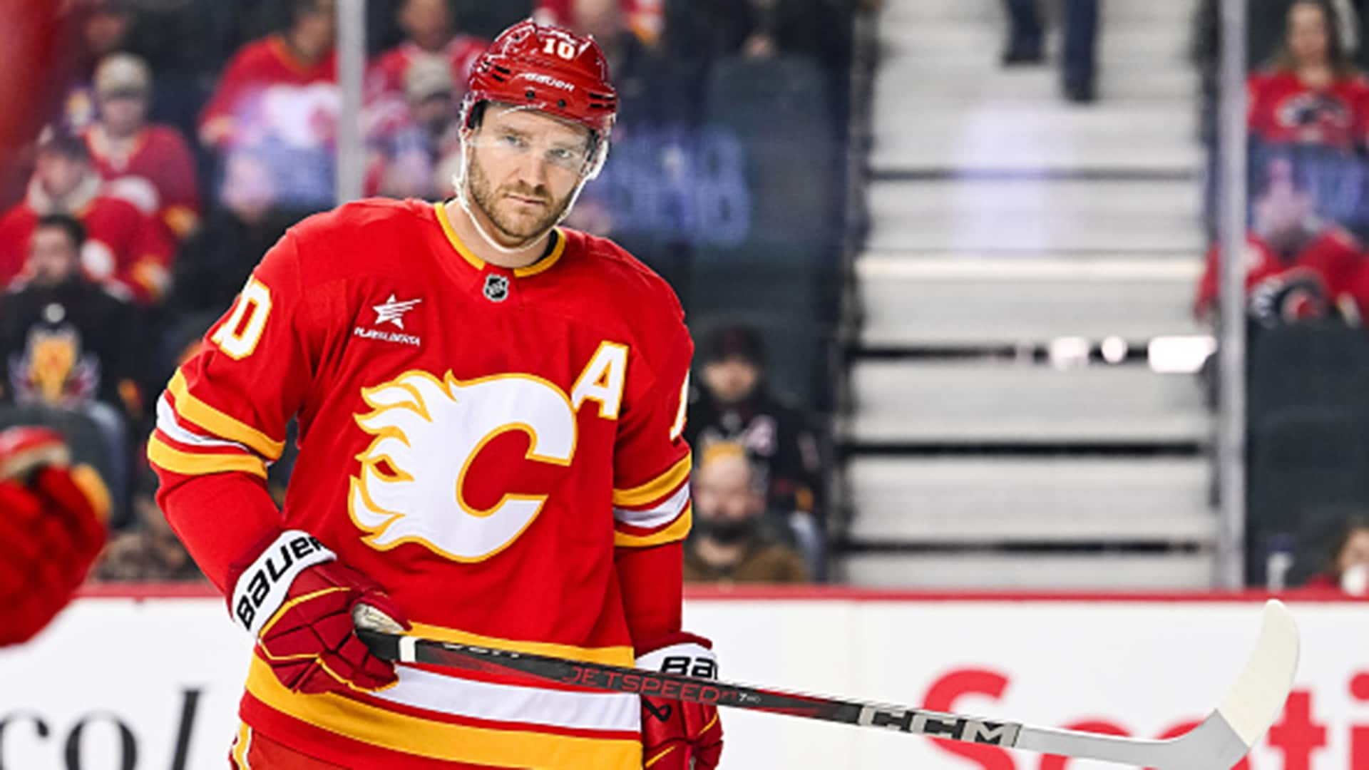 What does the Flames' front office need to do ahead of the trade