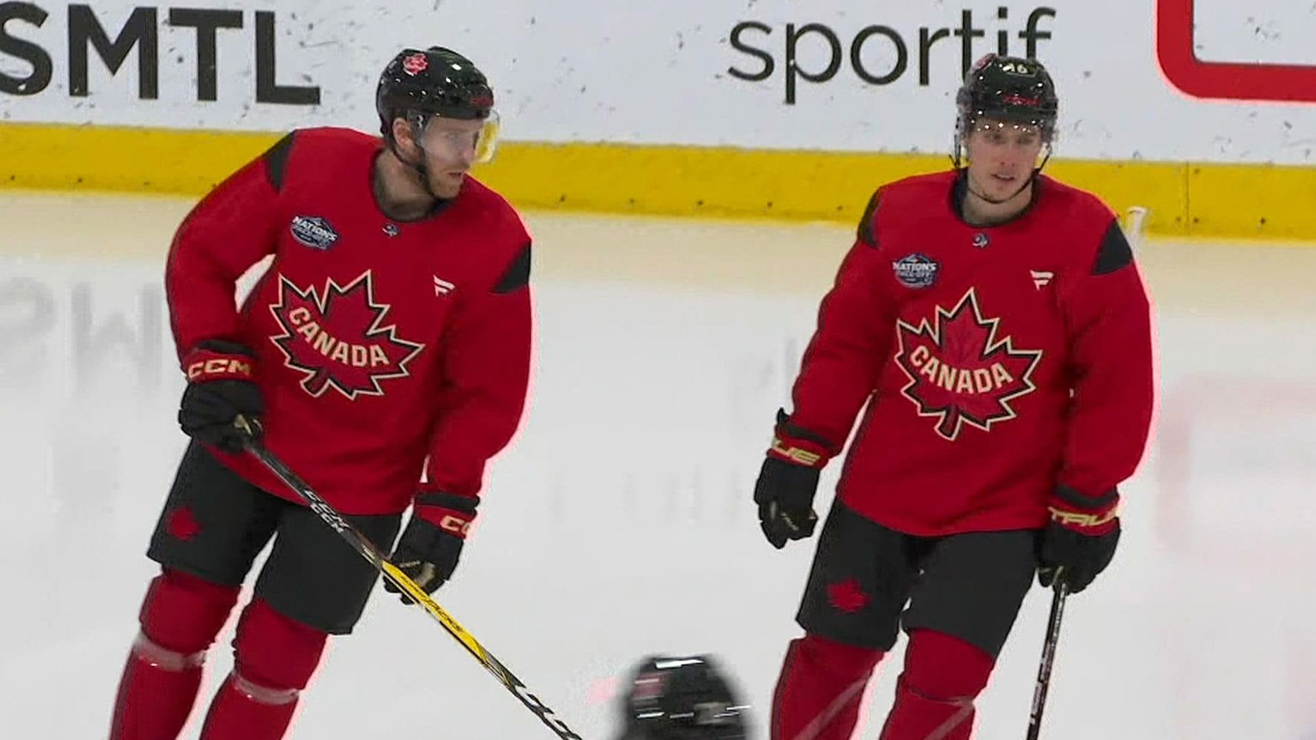 Domino's That's Hockey Team Canada lines Who's skating with McDavid