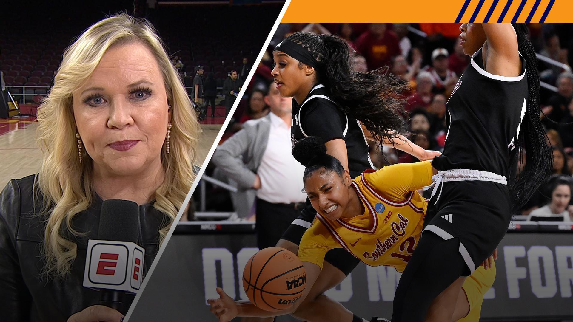 Holly Rowe reports latest on JuJu Watkins
