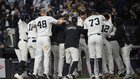 The Yankees complete a comeback win over the Rangers on Jasson Dominguez's walk-off home run in the the ninth.