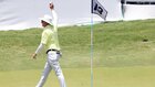 Joel Dahmen nails a 186-yard hole-in-one on the 13th hole at Colonial.