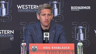 Knoblauch shares confidence in Oilers' depth; evaluates Arvidsson's return to the lineup 