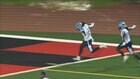 Jyran Mitchell breaks free and takes off for the 70-yard touchdown for the Argonauts in their preseason game against the Tiger-Cats to...