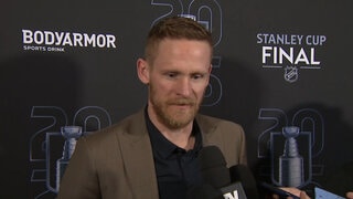 'No wisdom, just honesty': Perry details speech after first period of Game 4