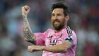Lionel Messi became the first player in Major League Soccer history with four consecutive multi-goal games, scoring twice to lead Inter...